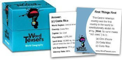 

Word Teasers World Geography W Culture Facts(Blue)