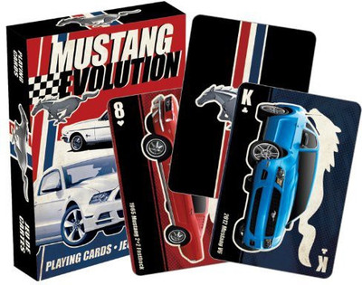 

Aquarius Ford Mustang Playing Cards(Multicolor)