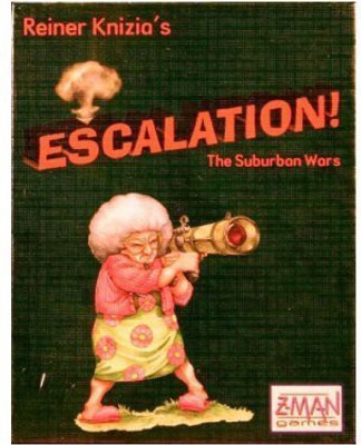 

Z-Man Games Reiner Knizia'S Escalation The Suburban Wars (Zmg4037)(Black)