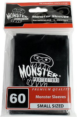 

Monster Protector Sleeves Sleeves Smaller Size Gloss Finish W/Logo Black(Black)