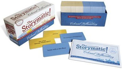 

The Storymatic Colonial Williamsburg Edition Six Gazillion Historythemed(Blue)