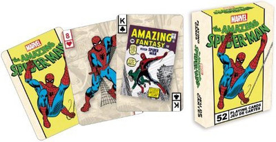 

Aquarius Marvel Comics The Amazing Spiderman Playing(Multicolor)