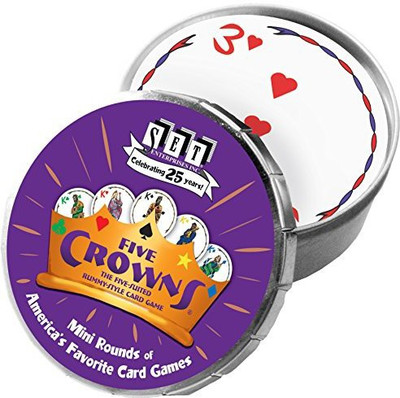 

SET Enterprises Five Crowns Mini Round(Purple)