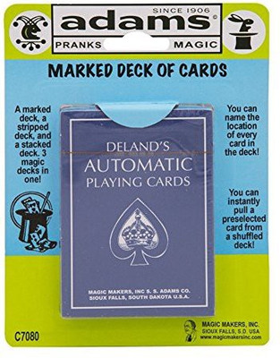

Adams Pranks and Magic Deland'S Deck Of Magic(Blue)
