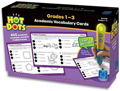 

Educational Insights Hot Dots Academic Vocabulary Sgrades 13(Purple)
