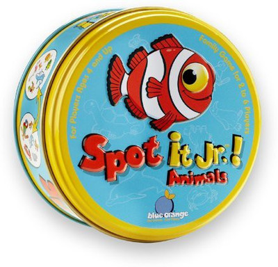 

Asmodee Spot It Junior Animals(Blue)