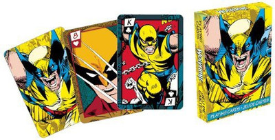 Aquarius Marvel Wolverine Series 2 Comic Playing Cards(Yellow)
