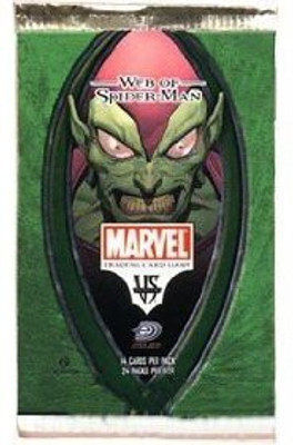 

Marvel Vs System Trading Web Of Spiderman Booster Pack 14(Green)