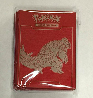

Pokemon 65 Primal Mega Groudon Ex Sleeves / Deck Protectors(Red)