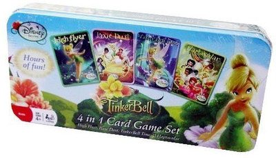 

Disney Tinkerbell 4 in 1 Card Games(Multicolor)