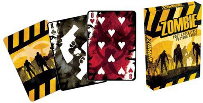 

Aquarius Zombie Post Apocalypse Playing Cards(Multicolor)