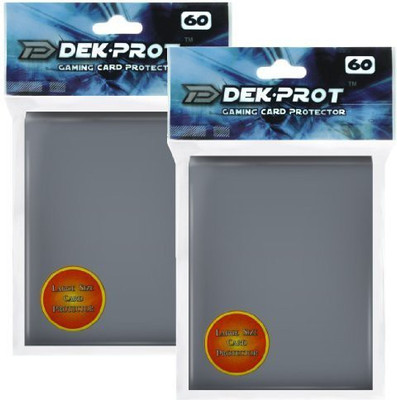 

DEK PROT Dekprot Magic+ Pokemon Size Gaming Protector (60 Sleeves(Grey)