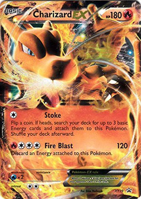 Pokemon Charizard (Xy29) Xy Black Star Promos Holo(Orange)