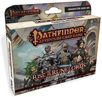 

Pathfinder Adventure Rise Of The Runelords Character Addon Deck(Multicolor)