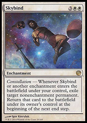 

Magic: the Gathering Skybind (25/165) Journey Into Nyx(Multicolor)