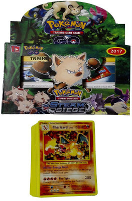 

Switch Control Pokemon Steam Siege Big Booster Deck with Evolutions cards(Multicolor)