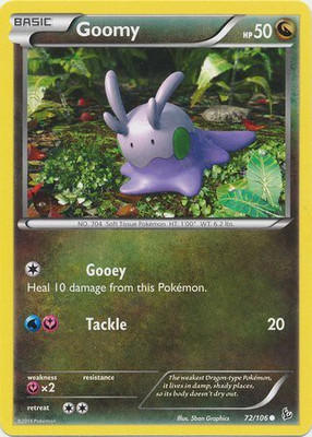 

Pokemon Goomy (72) Xy Flashfire(Green)