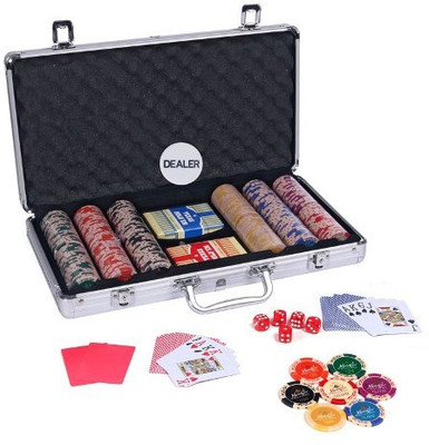 

Casinoite Monte Carlo 300 Pcs Poker Clay Chips Toy MP(Multicolor)