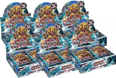 

Konami Yugioh Number Hunters Booster Box (24 Packs)(Blue)