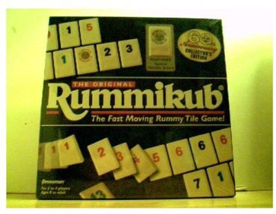 

Pressman Toy The Original Rummikub The Fast Moving Rummy Tile 60Th(Multicolor)
