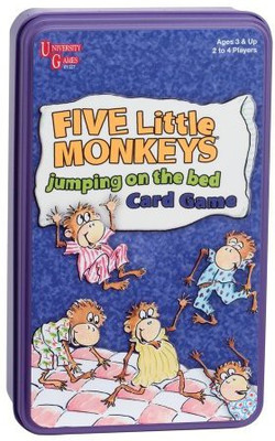 

University Games Five Little Monkeys Jumping On Bed(Blue)