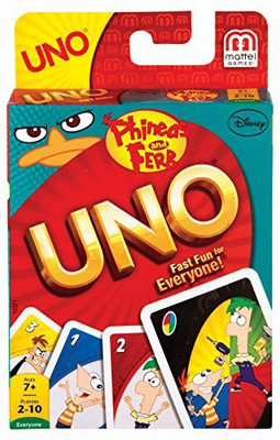 

Mattel Disney Phineas And Ferb Uno(Multicolor)