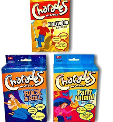 

Simply Addictive Games Charadesfor Kids And Adults 3 Pack Of Sperfect For Family(Multicolor)