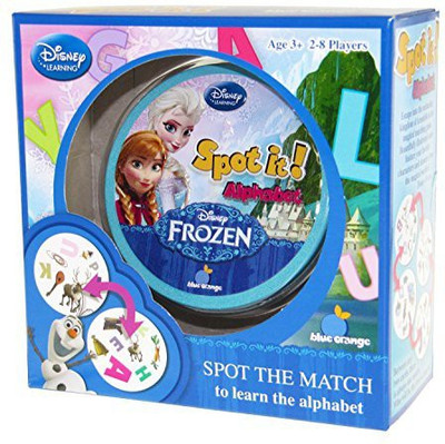 

Asmodee Spot It Disney Frozen Alphabet(Blue)