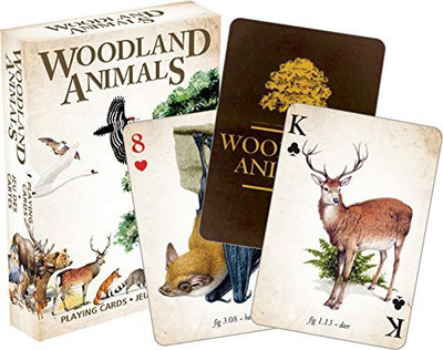 

Aquarius Woodland Animals Playing Cards(Multicolor)