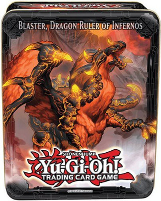 

Konami Yugioh 2013 Wave 1 Collector Tin Set Blasterdragon Ruler(Multicolor)