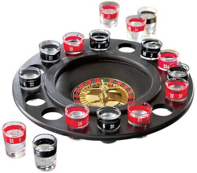 

Bs Spy Roulette Lives Drinking Spin N Shott Duplex Centered Board(Green)
