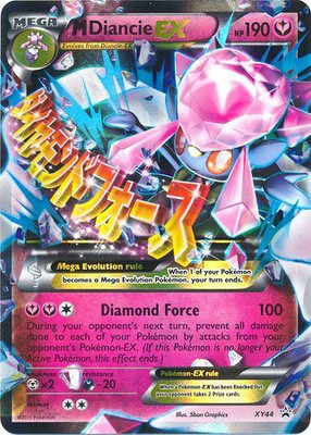 

Pokemon Megadiancieex (Xy44) Oversized Promos Holo(Multicolor)