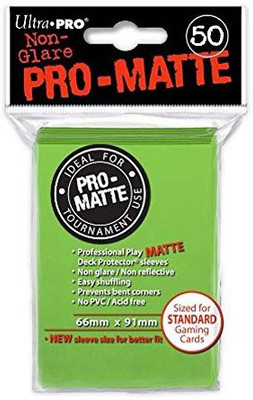 

Ultra Pro Promatte Lime Green Deck Protector(Green)