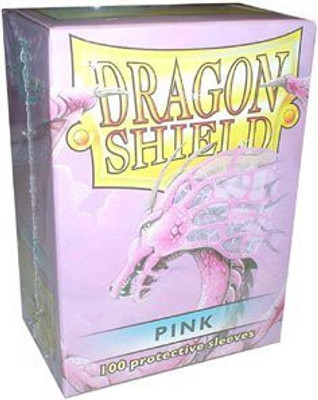 

Dragon Shield Sleeves Pink Standard Size Deck Protectors (100 Ct)(Pink)