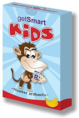 

getSmart cardGames multiplication arithmetic and division fun educational math(Blue)