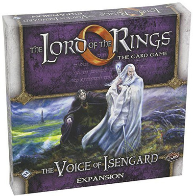 

Fantasy Flight Games Lord Of The Rings Lcg The Voice Of Isengard Expansion(Purple)