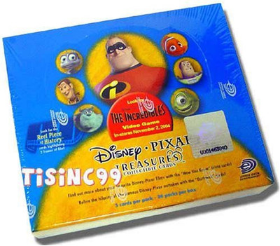 

Disney Pixar Treasures The Incredibles Tradingbox(Multicolor)