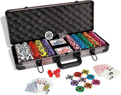 

Casinoite Golden Dragon Macau Rainbow Poker Chip Set 500 toy(Multicolor)