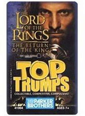

Parker Brothers Top Trumps The Lord Of The Rings The Return Of The King(Multicolor)