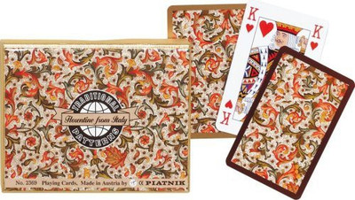 

Piatnik Florentine Playingdouble Deck(Multicolor)