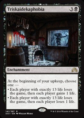 

Magic: the Gathering Triskaidekaphobia - Shadows Over Innistrad(Black)