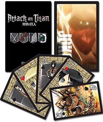 

GE Animation Attack On Titan Playing Cards(Multicolor)