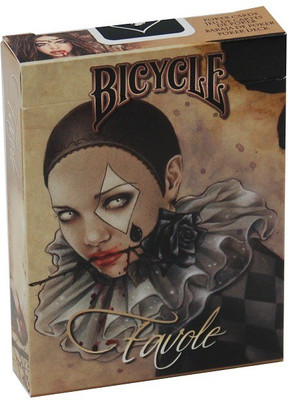 

Bicycle Favole Playing Cards Victoria Frances Gothic Underworld Deck by USPCC(Multicolor)