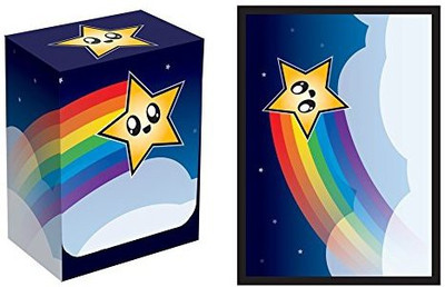 

Legion Supplies 100 Legion Rainbow Star Deck Protectors & Deck Box Combo(Multicolor)