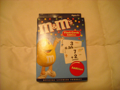 

m&m's Flash Crads Addition New(Multicolor)