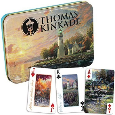 

Thomas Kinkade Ceaco High Quality Deluxe Playing Cards(Multicolor)