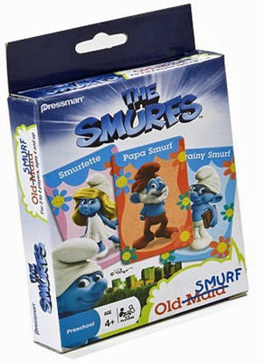 

Pressman The Smurfs Old Maid(Blue)