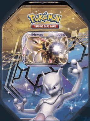 

Pokemon Dragons Exalted Mewtwo-Ex Legendary Collector'S Tin(Black, White)