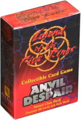 

Legend of the Five Rings Anvil Of Despair Starter Deck(Red)