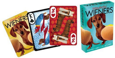 

Aquarius Wonderful Wieners Playing Cards(Multicolor)